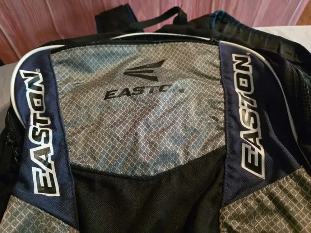 Easton Baseball / Softball Equipment Backpack - Black & Navy Blue